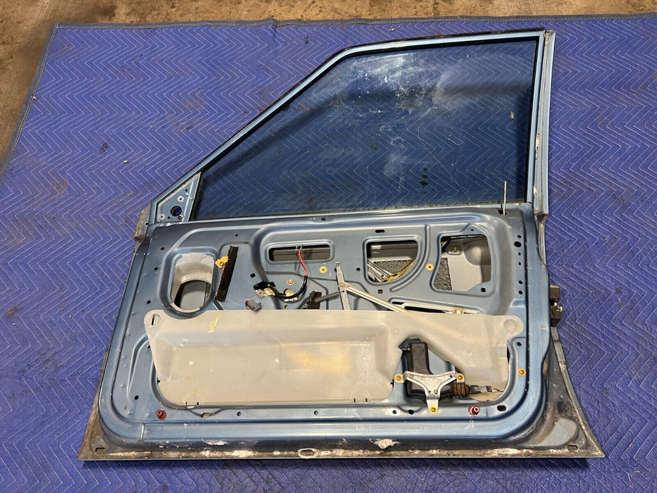 1984-1989 Volvo 740 760 Sedan Blue Metallic Front Passenger Right Door OE#1565EM