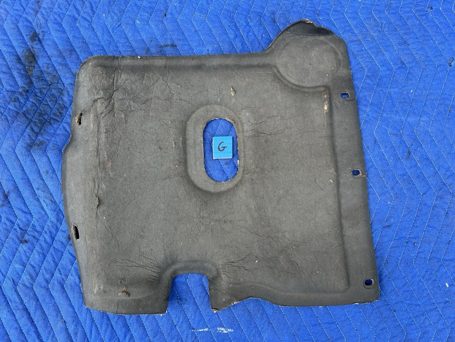 1986-1993 Volvo 240 244 245 Front Right Kick Panel Felt Knee Bolster OEM #3783E