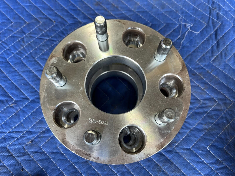1983-1985 Porsche 944 Wheel Spacer Pair 5x130 5130-5130B w/ Lug Nut Set #1789EM