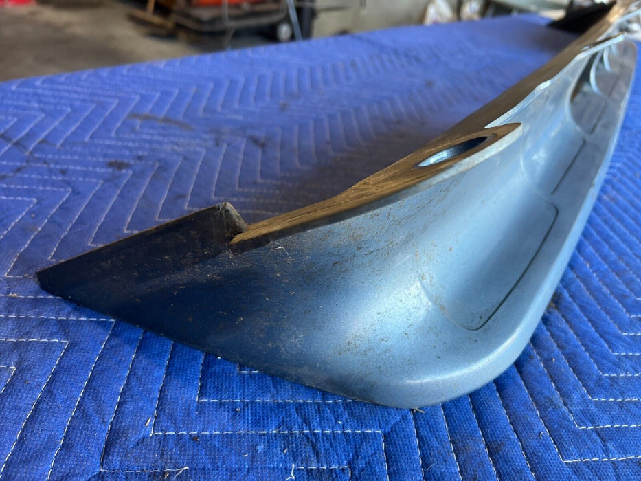 1984-1989 Volvo 740 760 Front Bumper Air Dam Lower Lip Blue Metallic OEM #1694EM