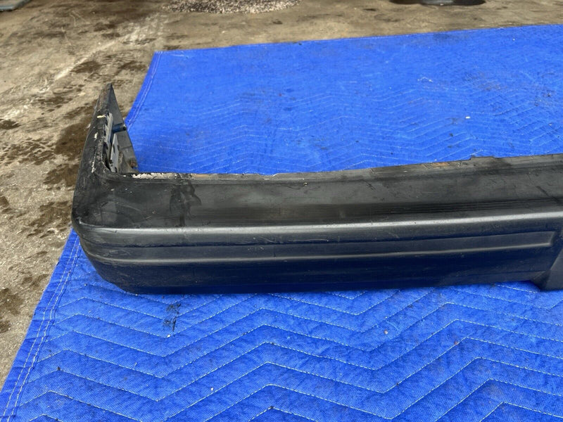 1986-1993 Volvo 240 244 245 Front Bumper Cover Trim Black Plastic OEM #3764E