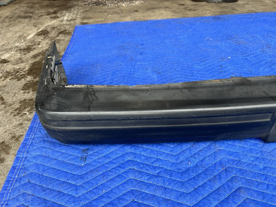 1986-1993 Volvo 240 244 245 Front Bumper Cover Trim Black Plastic OEM #3764E