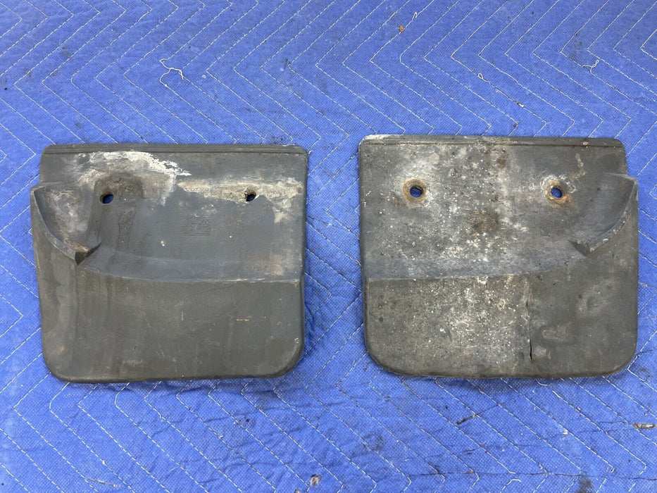 1975-1993 Volvo 240 242 244 245 Front Left & Right Mud Flap Pair OEM #3849E