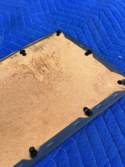 1986-1993 Volvo 240 245 Rear Hatch Lower Carpet Panel Trim Blue OEM #3655E