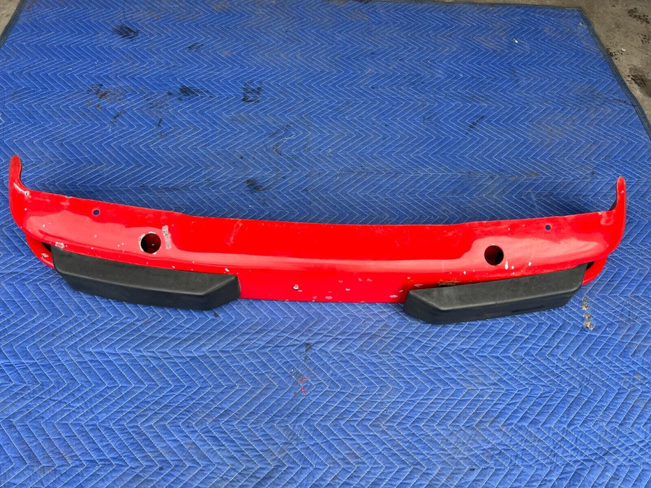 1983-1985 Porsche 944 Red Front Bumper Cover Panel Assembly OEM #1857EM