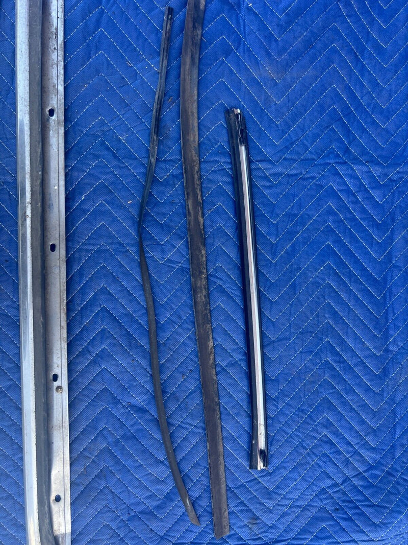1984-1989 Volvo 740 760 Sedan Rear Window Lower Trim to Trunk Lid OEM #1716EM