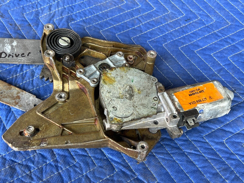 1983-1985 Porsche 944 Left Driver LH Window Regulator Motor OEM #1749EM