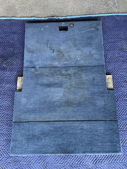 1986-1993 Volvo 240 245 Wagon Only Blue Rear Floor Deck Carpet Panel OEM #3779E