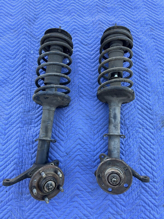 1975-1993 Volvo 240 Front Steering Spindles Suspension Struts L & R OEM #3851E