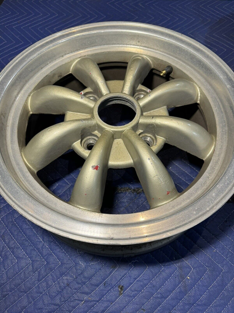 Porsche Karmann Ghia VW EMPI Mag Rim Genuine Vintage 911 15x6 Wheel 4x130 #3369E