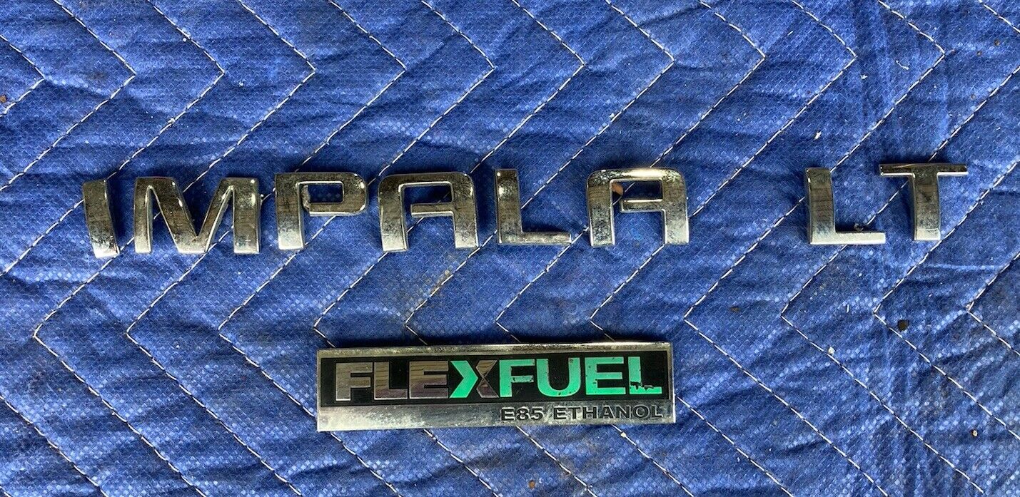 2006-2016 Chevy Impala GM Emblem  Flex fuel LT Deck lid Trunk OEM #3175M