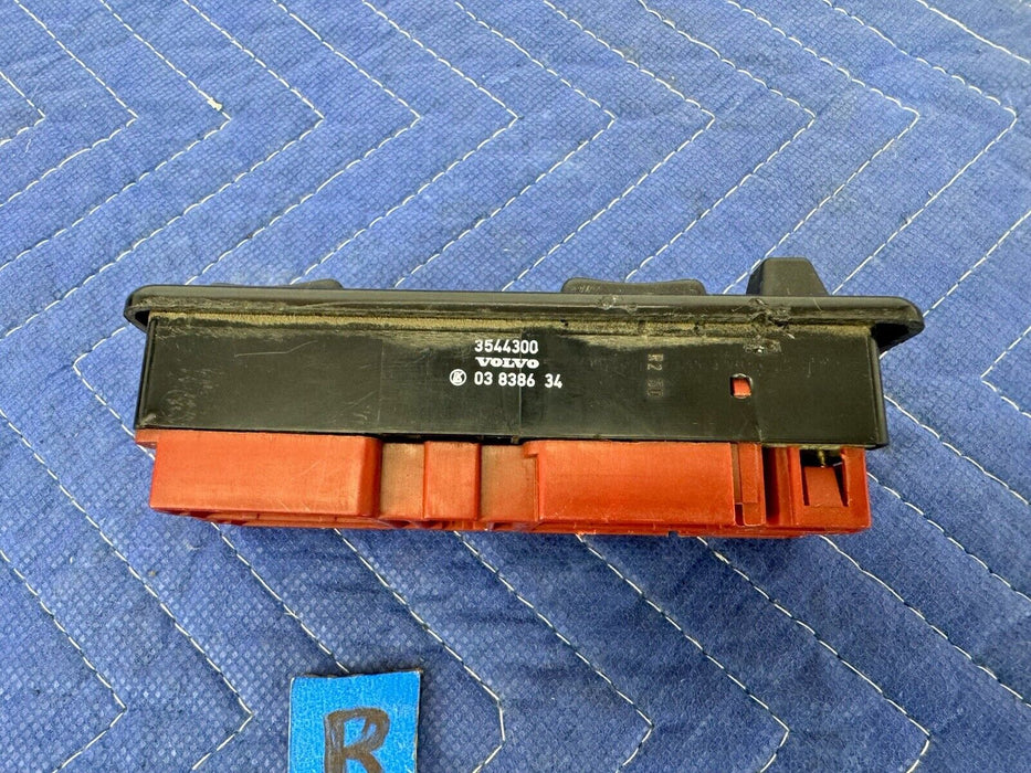 Volvo 740 940 960 Master Window Lock & Mirror Switch Red 3544300 OEM #3841E