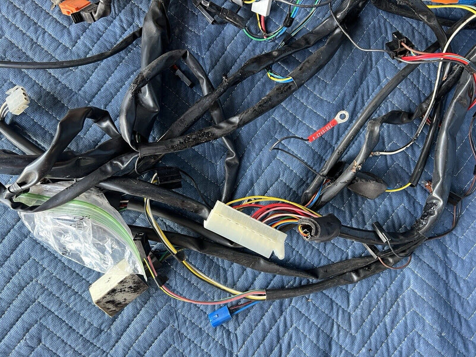 1986-1993 Volvo 240 244 245 Complete Dash Wiring Harness Dashboard OEM #3640E