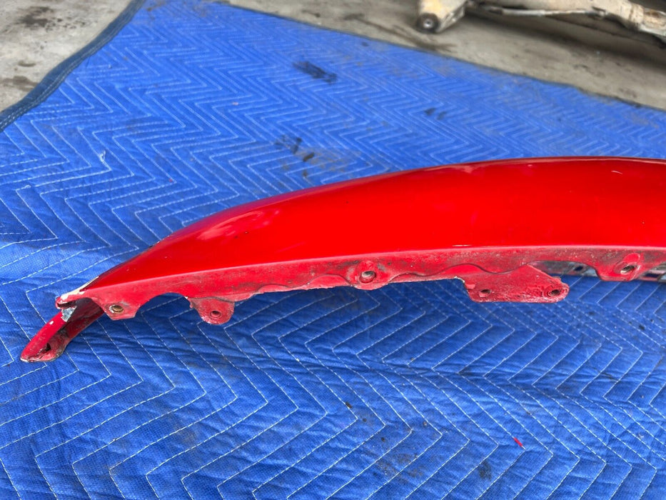 1983-1985 Porsche 944 Red Front Driver Left LH Fender Panel Trim OEM #1860EM