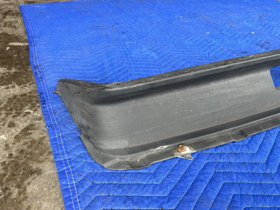 1986-1993 Volvo 240 244 245 Front Bumper Air Dam Trim Black Diffuser OEM #3765E