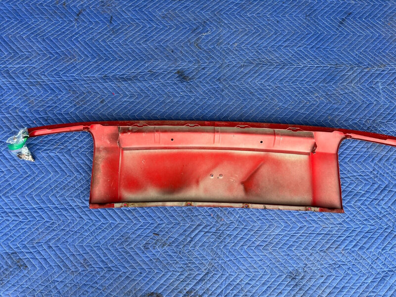 1983-1985 Porsche 944 Red Front Nose Hood Engine Bonnet Panel Trim OEM #1859EM