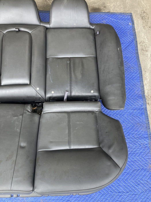 2006-2016 Chevy Impala GM Rear Seat Black Leather Bench Sedan OEM #3101M