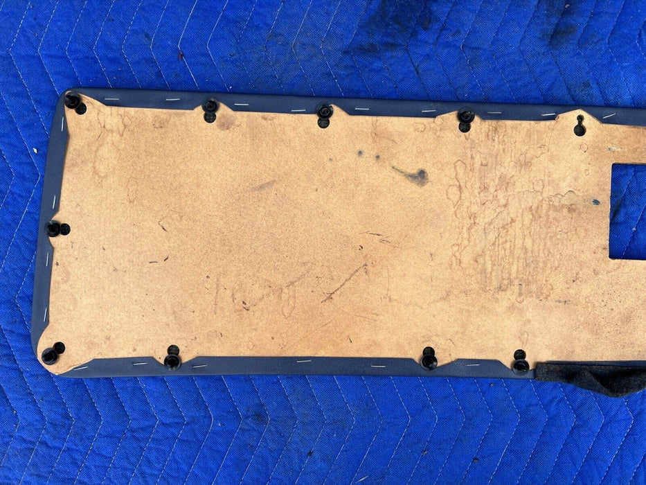 1986-1993 Volvo 240 245 Rear Hatch Lower Carpet Panel Trim Blue OEM #3655E