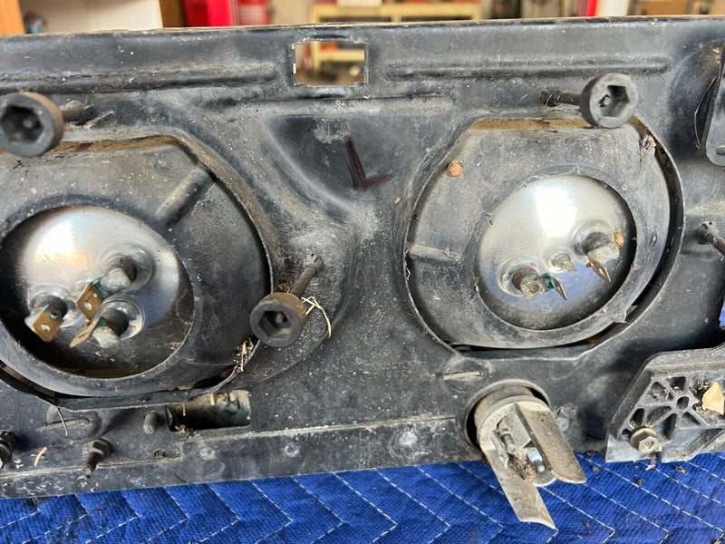 1984-1989 Volvo 740 760 LH Left Driver Front Headlight w/ Bezel Trim OEM #1706EM