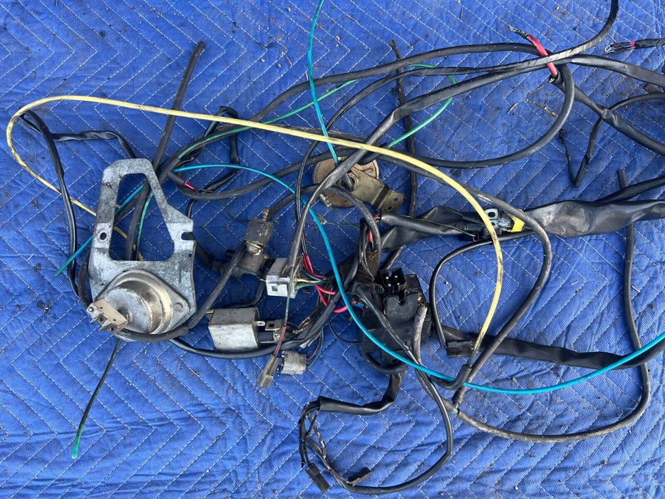 1984-1989 Volvo 740 760 Sedan Turbo 4 Cyl Engine Bay Wiring Harness OEM #1588EM