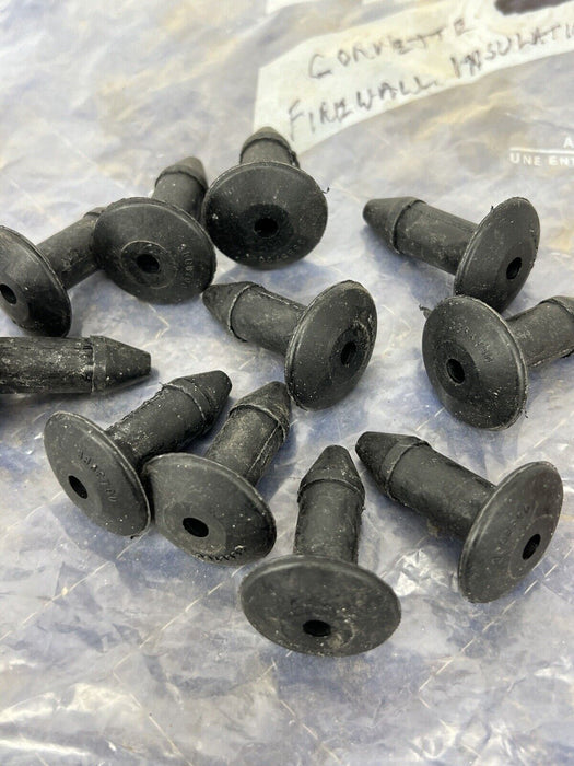 1968-1982 Corvette C3 Firewall Carpet Insulation Fasteners GM Set Of 11 #3382E