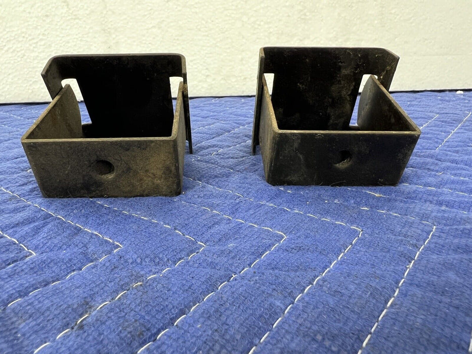 1963-1977 Corvette C2 C3 Rear Leaf Spring Retainer Alignment Clamp Pair #3373E