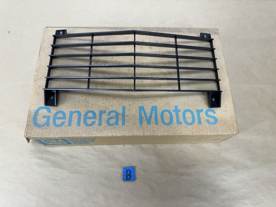 1968-1969 Corvette GM Front Center Black Plastic Grille 3966555 OEM NOS #3469E