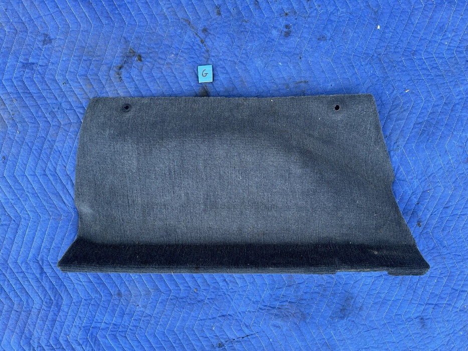 1986-1993 Volvo 240 245 Rear Driver Side Spare Tire & Jack Cover Blue OEM #3705E