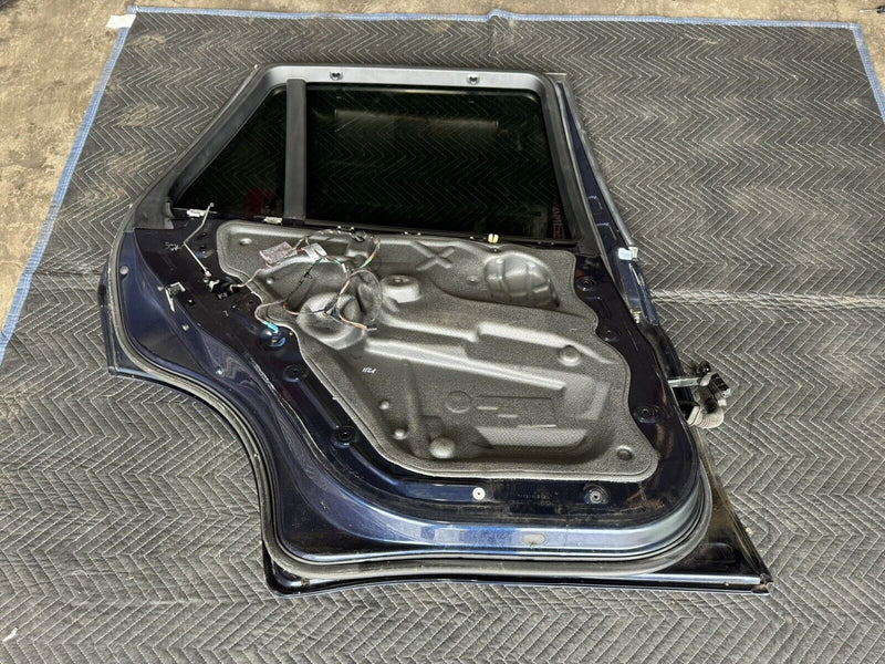 2007-2013 BMW E70 xDrive N55 X5 Driver Rear Door Left Deep Sea Blue OEM #3408E