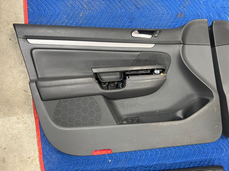 2006-2010 VW Jetta 2.5L Front & Rear Driver & Passenger Door Card Set OEM #139MC