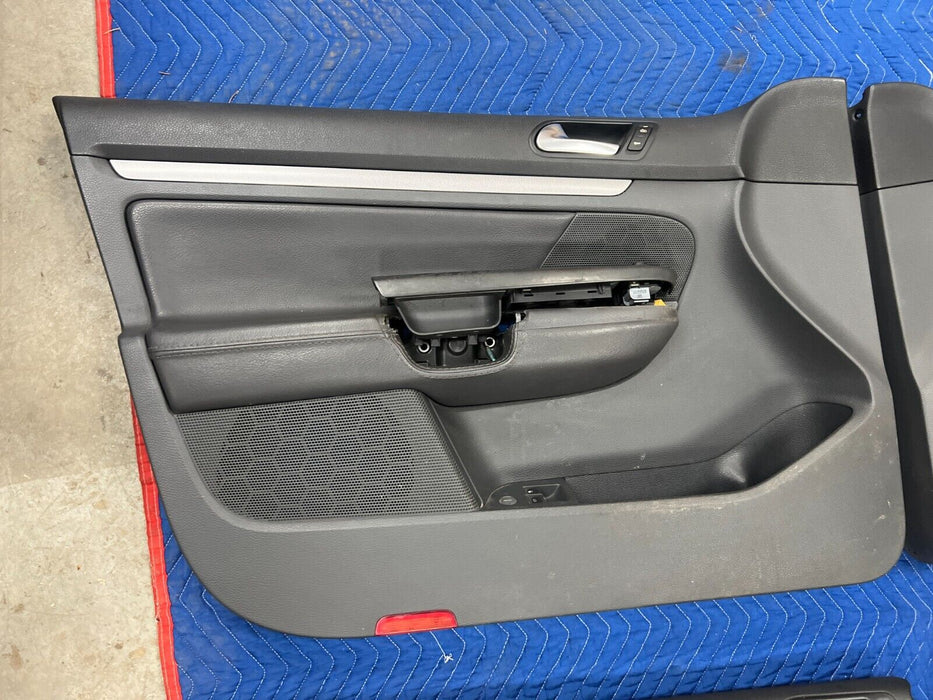 2006-2010 VW Jetta 2.5L Front & Rear Driver & Passenger Door Card Set OEM #139MC