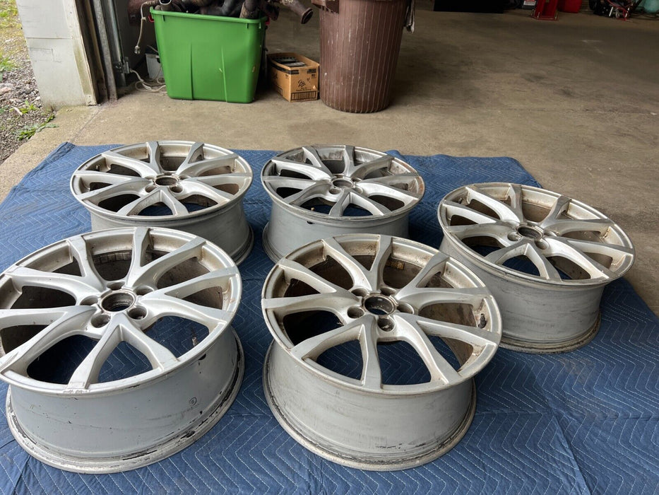 2007-2014 Audi A6 18"x 8" Aluminum Wheel Rim Set of 5 4F0601025CD OEM #1908EM