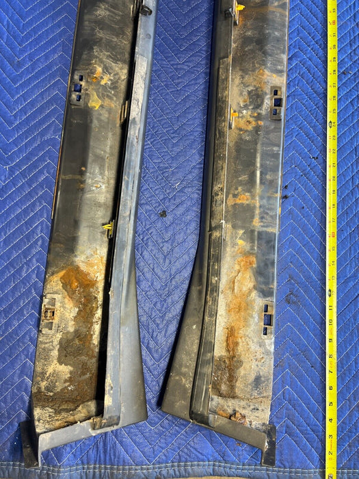 2006-2010 Hummer H3 Left & Right Door Sill Scuff Plate Trim Pair OEM #1493EM