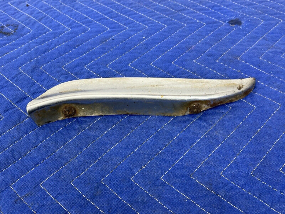 1955-1956 Chrysler Imperial Door Jam End Filler Trim Strip SS OEM #3499E