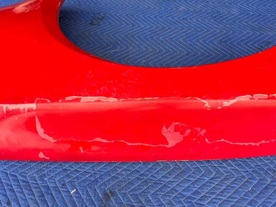 1983-1985 Porsche 944 Red Front Driver Left LH Fender Panel Trim OEM #1860EM