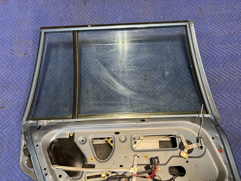 1984-1989 Volvo 740 760 Sedan Blue Metallic Rear Driver Left LH Door OEM #1563EM