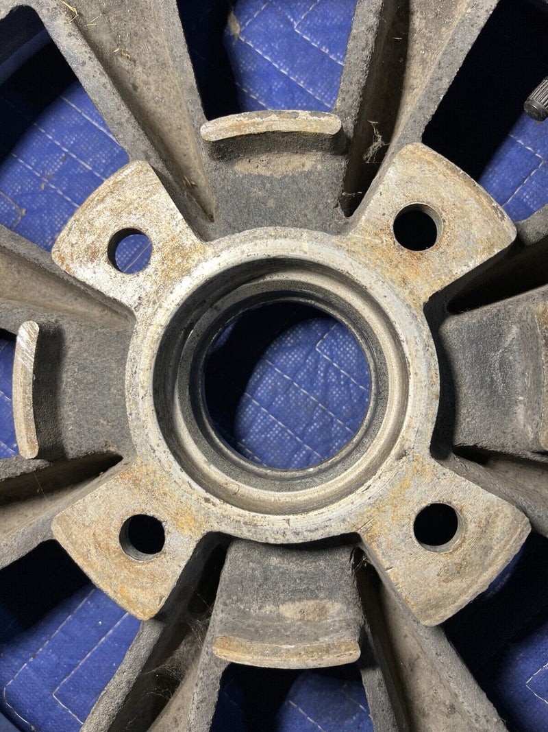Porsche Karmann Ghia VW EMPI Mag Rim Genuine Vintage 911 15x6 Wheel 4x130 #3388E