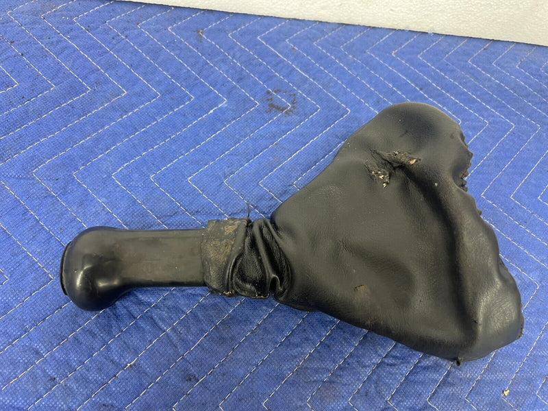 1983-1985 Porsche 944 Shift Shifter Knob Manual & Black Leather Boot OEM #1807EM