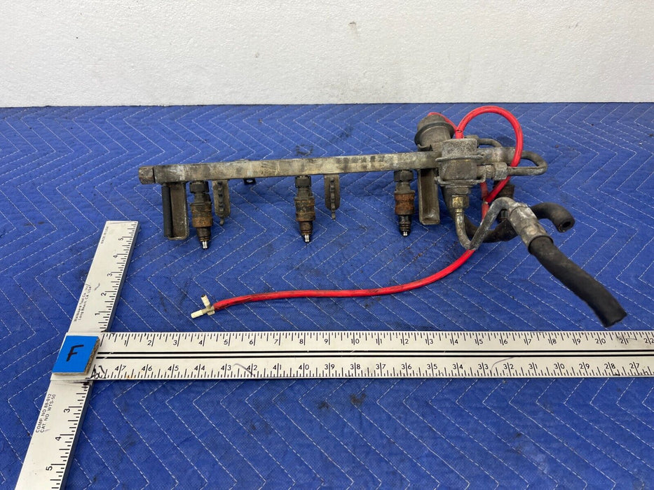 1983-1985 Porsche 944 Fuel Rail Gas Line and Injector Assembly OEM #1828EM