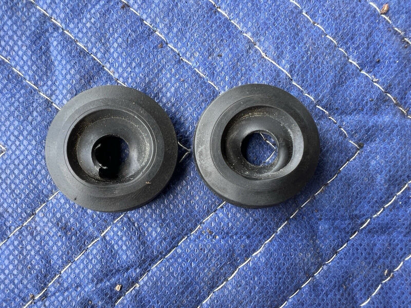 1986-1993 Volvo 240 244 245 Parking Brake Cable To Body Grommet Pair OEM #3668E