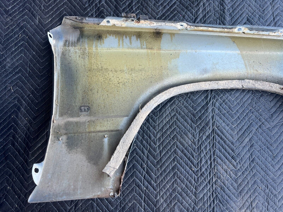 1984-1989 Volvo 740 760 Sedan Front Left Driver Fender Blue Metallic OEM #1673EM