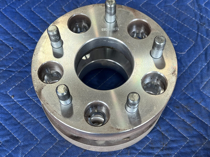 1983-1985 Porsche 944 Wheel Spacer Pair 5x130 5130-5130B w/ Lug Nut Set #1789EM