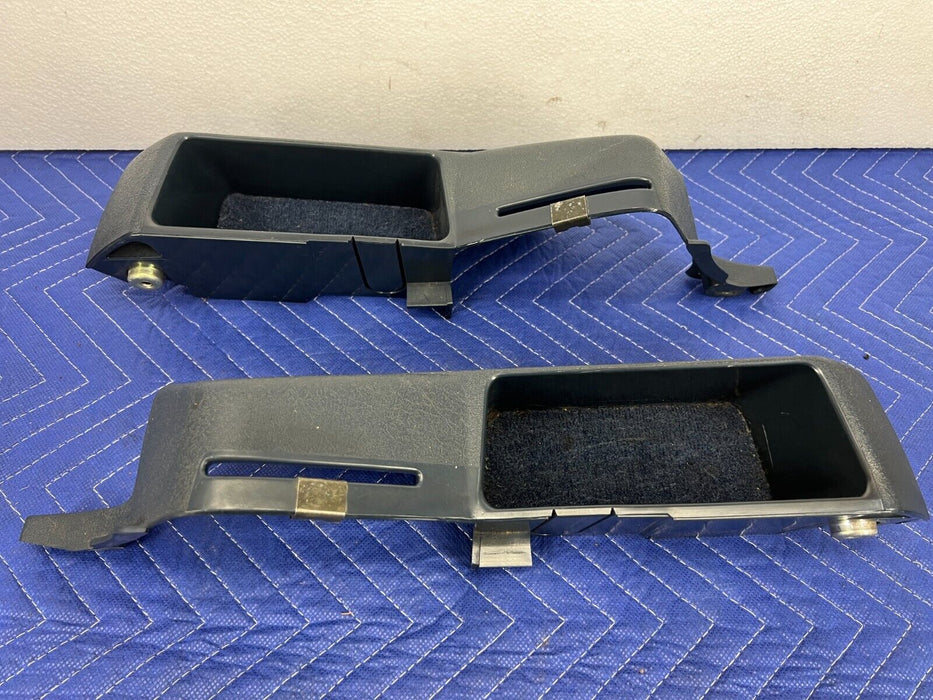 1984-1989 Volvo 740 760 Sedan Left Right Front Seat Storage Trim Pair OEM#1535EM