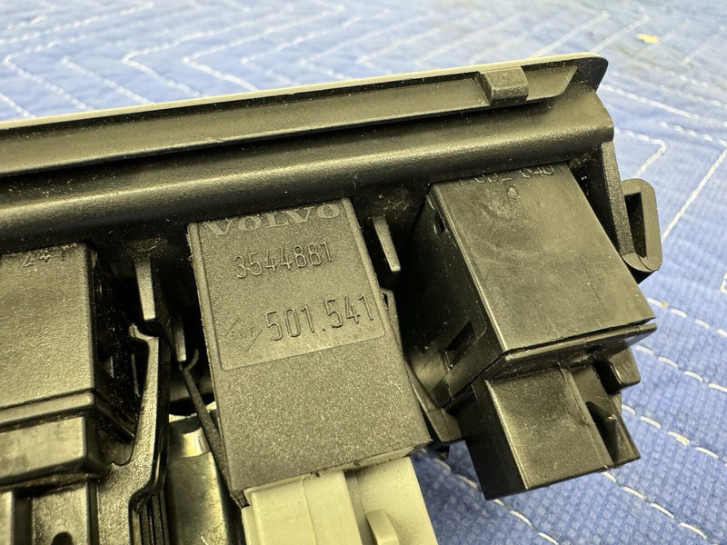 1989-1995 Volvo 740 940 Headlight Dimmer Sunroof Defrost Switches & Trim #3830E