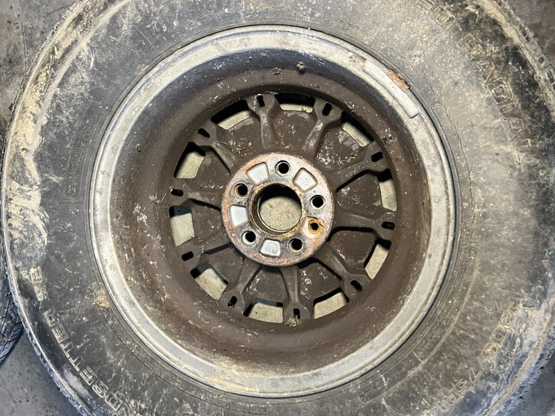 1984-1989 Volvo 740 760 Set of 4 Wheels & Tires 5.5Jx14x25 1329915 OEM #1705EM