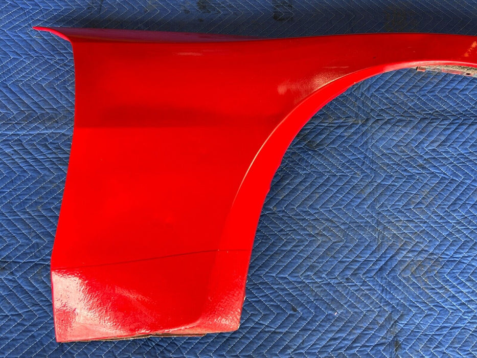 1983-1985 Porsche 944 Red Front Passenger Right Fender Body Panel OEM #1743EM