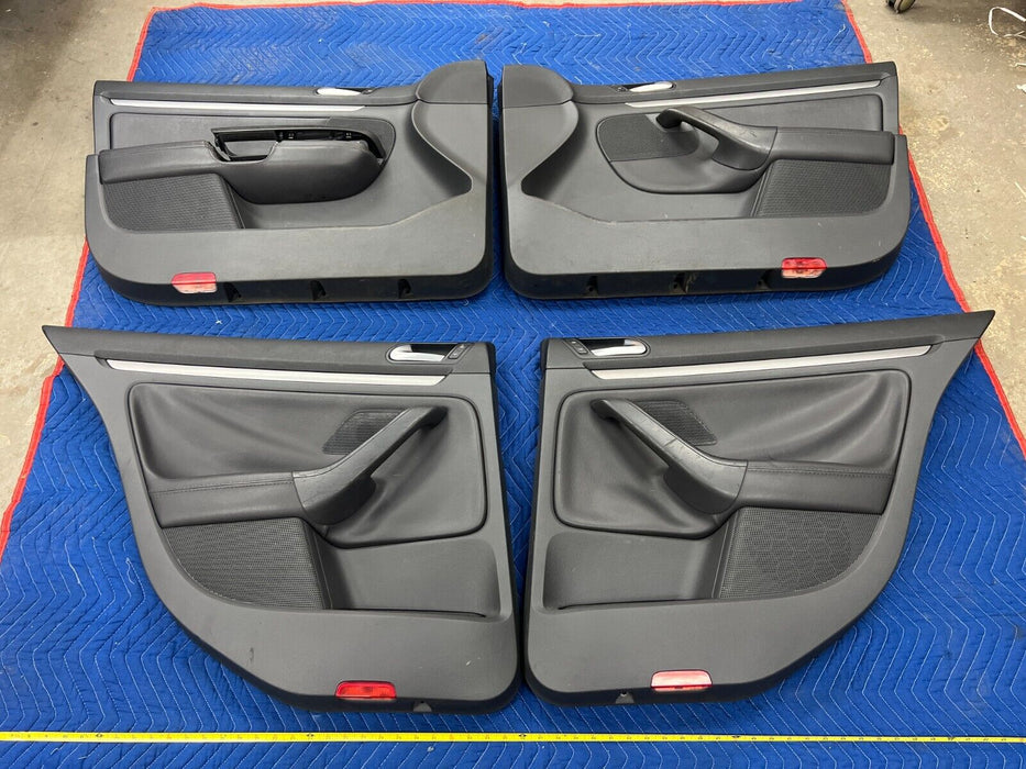 2006-2010 VW Jetta 2.5L Front & Rear Driver & Passenger Door Card Set OEM #139MC