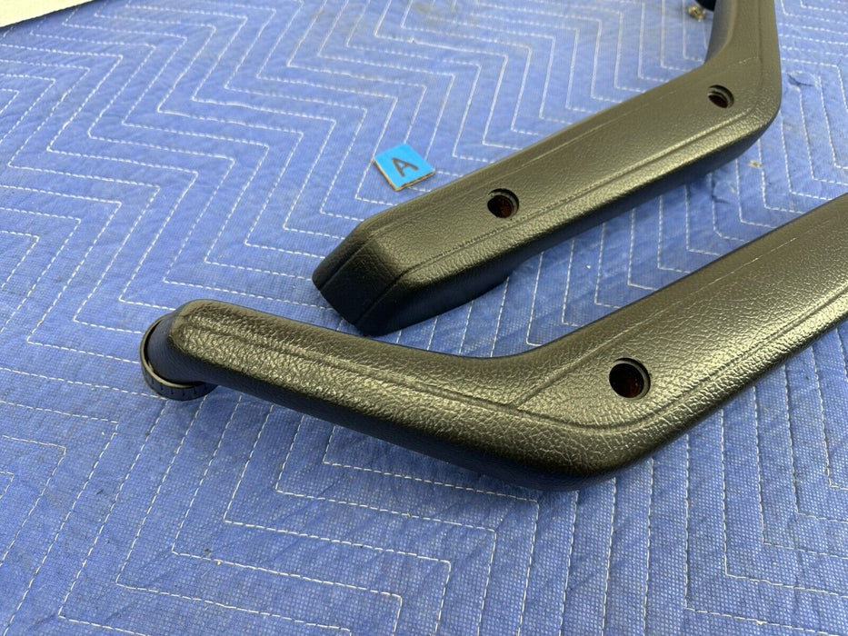 1975-1980 Volvo 240 244 Early Front Door Armrest Grab Handle Pair OEM #3835E