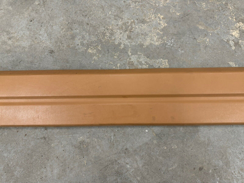 1988-1998 Chevy GMC C/K Truck Regular Cab Lower Rear Window Trim Tan #3434EJ