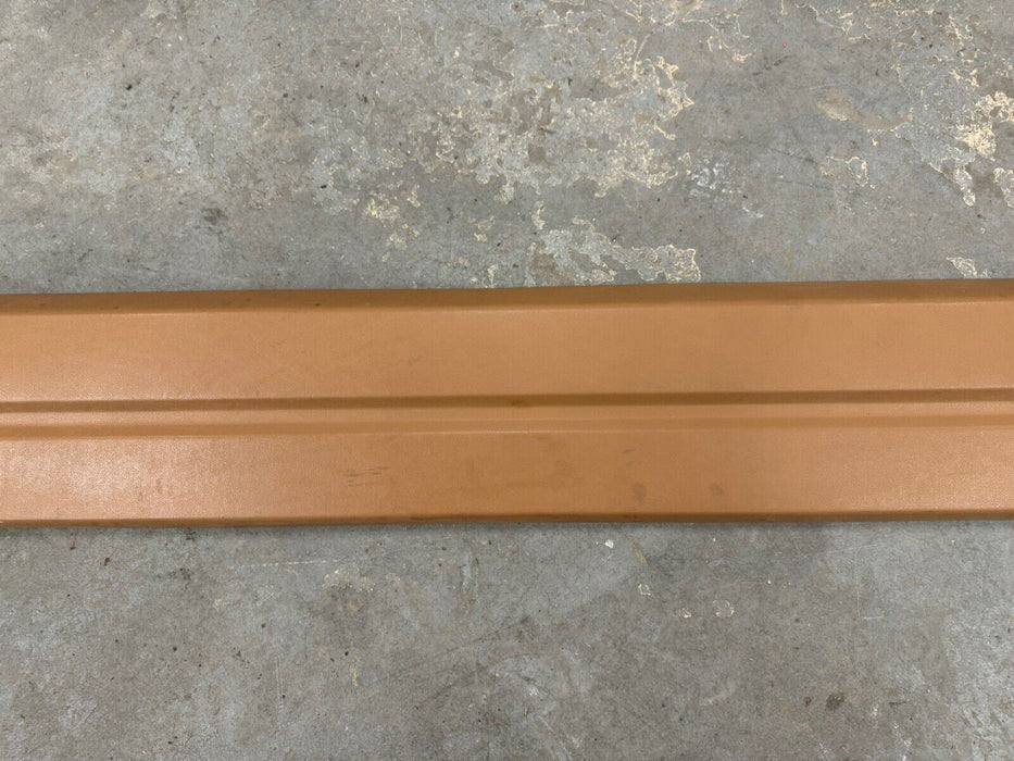 1988-1998 Chevy GMC C/K Truck Regular Cab Lower Rear Window Trim Tan #3434EJ